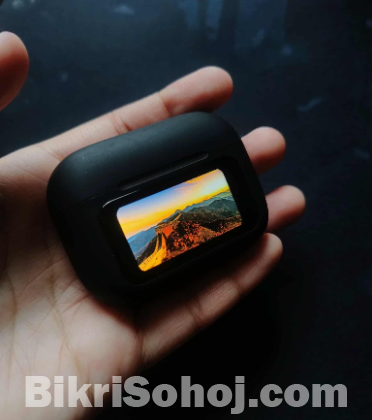 Smart Display Earbuds  ANC  Touch Control